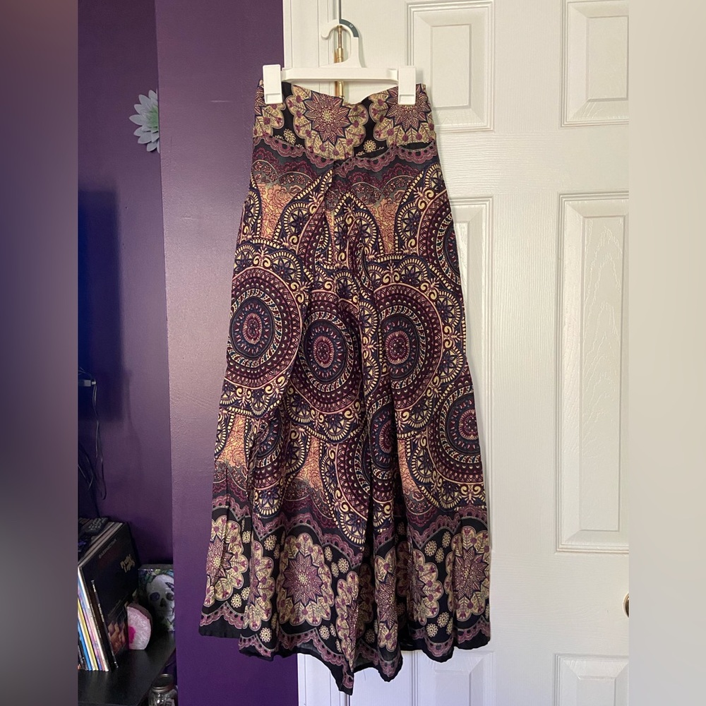 WORN ONCE mandala palazzo pants EUC